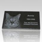 Black Granite Pet Grave Markers